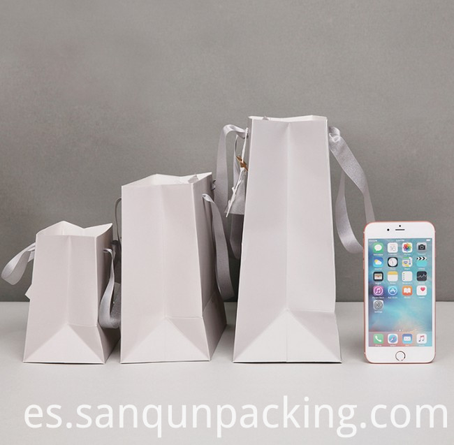 Bolsa de papel blanco White Paper Bag